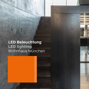 Luxsystem LED lighting Wohnhaus München Teaser