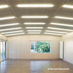 Luxsystem Aesthetical lines of light Evangelische Kirchengemeinde Teaser