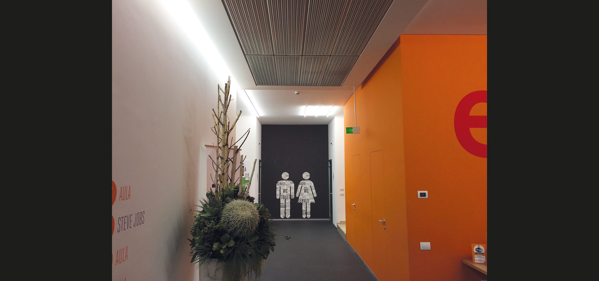 Luxsystem office lighting led luminaire corridor Vicenza SL 20.3