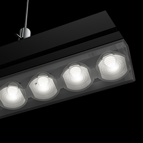 Pendant Luminaires light source OPTIC Office Workplace Luxsystem Preview